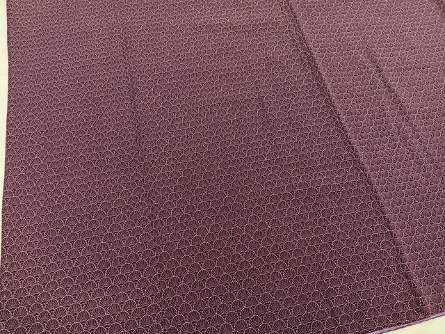 平和屋着物■江戸小紋 青海波 正絹 逸品 BAAX4946mz