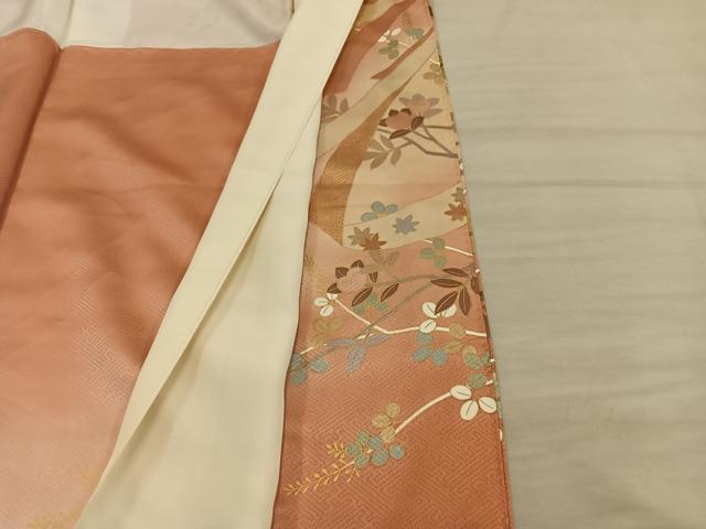 平和屋着物■豪華色留袖 作家物 駒刺繍 菊花文 暈し染め 金彩 正絹 逸品 BAAX5028mz