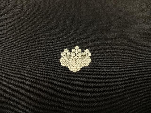 平和屋着物■豪華黒留袖 駒刺繍 鳳凰花文 金彩 正絹 逸品 BAAX5034mz