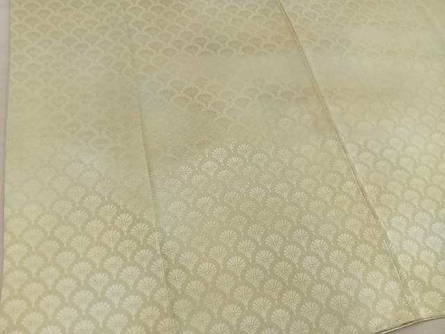 平和屋着物■上質な小紋 菊青海波 暈し染め 正絹 逸品 BAAX5057mz