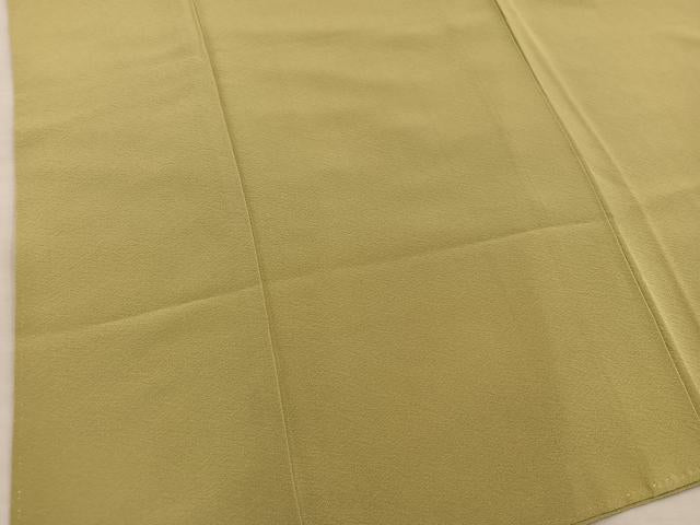 平和屋着物■上質な色無地 作家物 木蘭色 正絹 逸品 BAAX5069mz