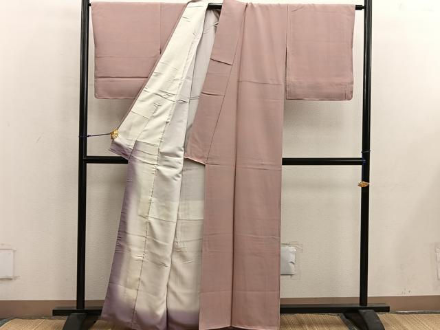 平和屋着物■上質な小紋 霞文 暈し染め 正絹 逸品 BAAX5071mz
