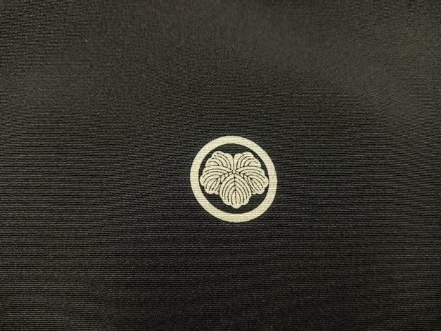平和屋着物■豪華黒留袖 作家物 飛鶴文 暈し染め 金彩 正絹 逸品 BAAX5109mz