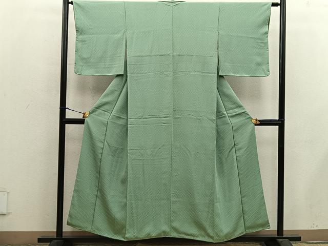 平和屋着物■江戸小紋 菱 正絹 逸品 BAAX5114mz