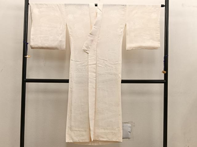 平和屋着物■長襦袢 無双仕立て 風景地紋 暈し染め 正絹 逸品 BAAX5120mz