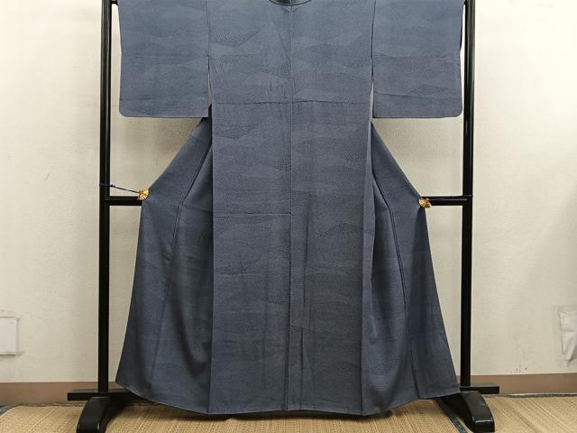 平和屋着物■江戸小紋 寄せ小紋柄 正絹 逸品 BAAX5126mz