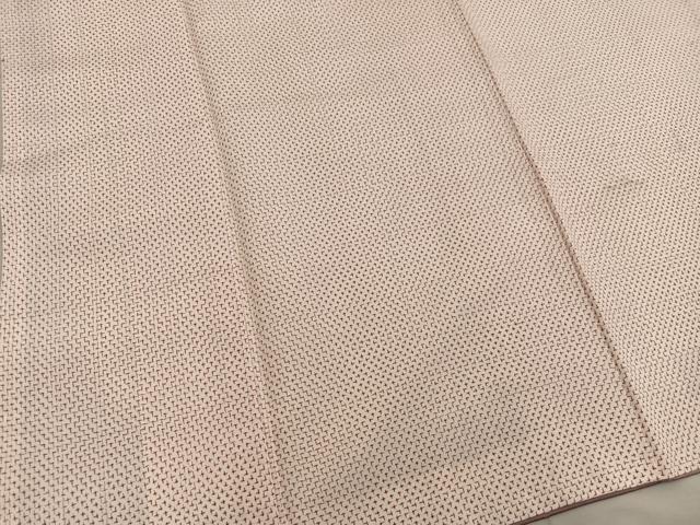 平和屋着物■上質な紬 絣文様 正絹 逸品 BAAX5127mz