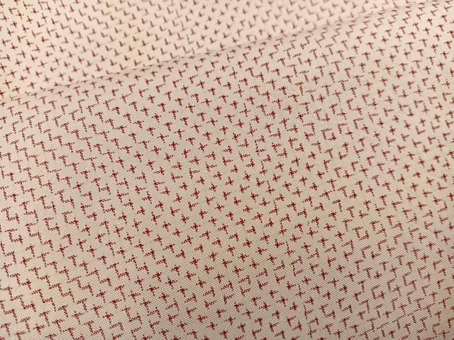平和屋着物■上質な紬 絣文様 正絹 逸品 BAAX5127mz