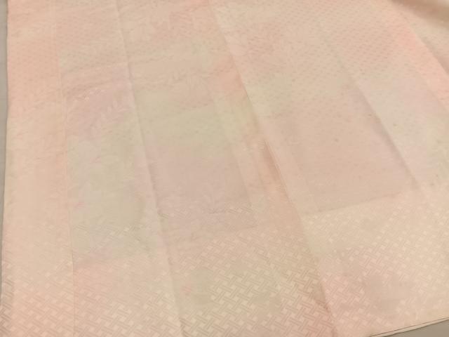 平和屋着物■長襦袢 袷 草花文 暈し染め 正絹 逸品 BAAX5136mz