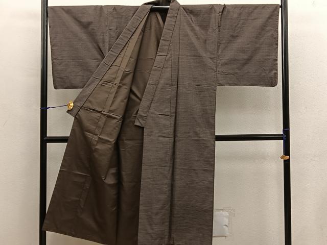 平和屋着物■男性 本場大島紬 100亀甲 総詰め 正絹 逸品 BAAX5166mz