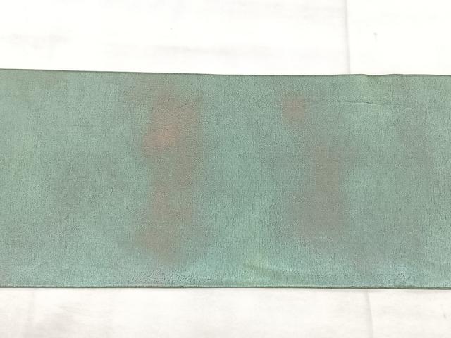平和屋着物◎九寸名古屋帯 霞文 引箔 正絹 逸品 BAAX5266qw