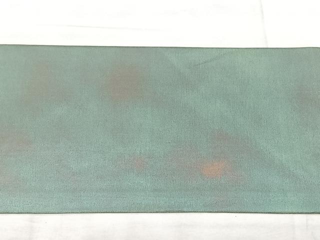 平和屋着物◎九寸名古屋帯 霞文 引箔 正絹 逸品 BAAX5266qw