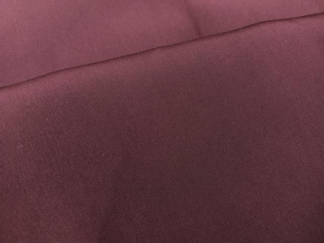 平和屋着物■上質な色無地 黒鳶色 正絹 逸品 BAAX5445mz
