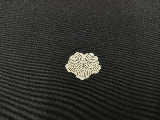 平和屋着物■豪華黒留袖 刺繍 孔雀花文 暈し染め 金彩 正絹 逸品 BAAX5493mz
