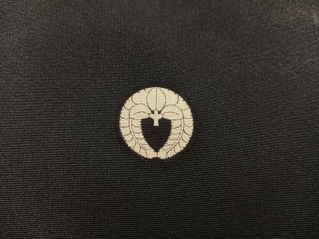 平和屋着物■豪華黒留袖 友禅 作家物 刺繍 群鶴花文 暈し染め 金彩 正絹 逸品 BAAX5507mz