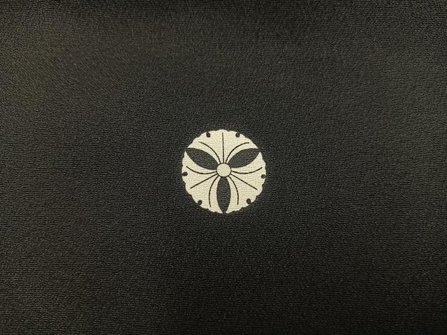 平和屋着物■豪華黒留袖 澪標図 寿光織 暈し染め 金糸 正絹 逸品 BAAX5515mz