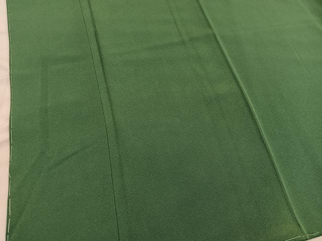 平和屋着物■上質な色無地 松葉文 正絹 逸品 未使用 BAAX5529mz
