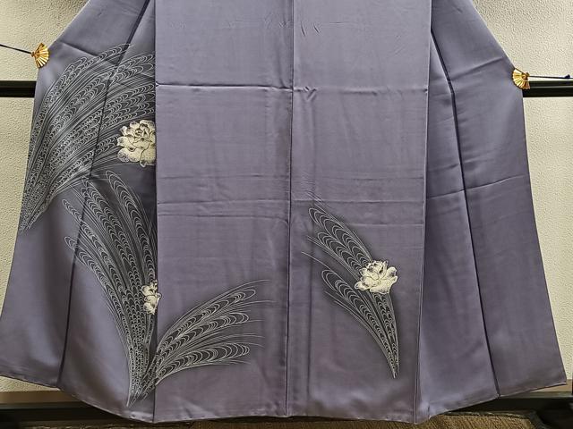 平和屋着物■訪問着 牡丹 正絹 逸品 BAAX5562mz