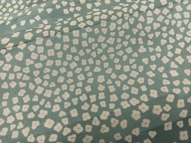 平和屋着物■上質な小紋 小花文 正絹 逸品 BAAX5578mz