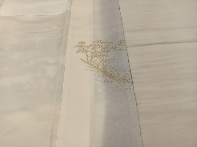 平和屋着物■豪華色留袖 寿光織 修学院離宮 暈し染め 金糸 さが美扱い 正絹 逸品 BAAX5618mz