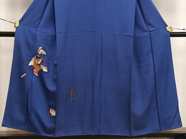 平和屋着物■訪問着 能 狂言 正絹 逸品 BAAX5626mz