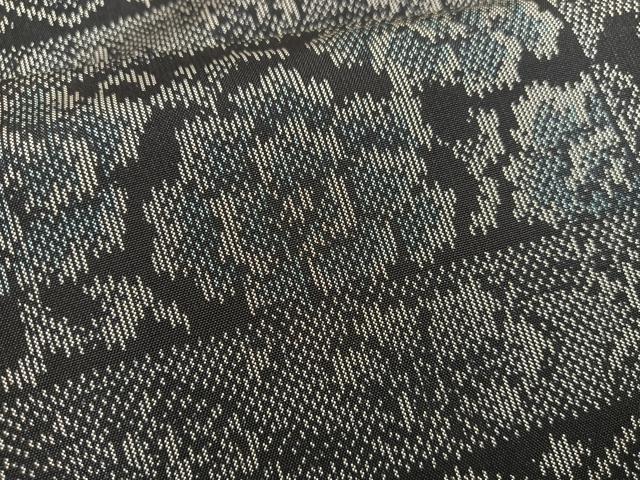 平和屋着物■上質な紬 横段文 正絹 逸品 BAAX5651mz