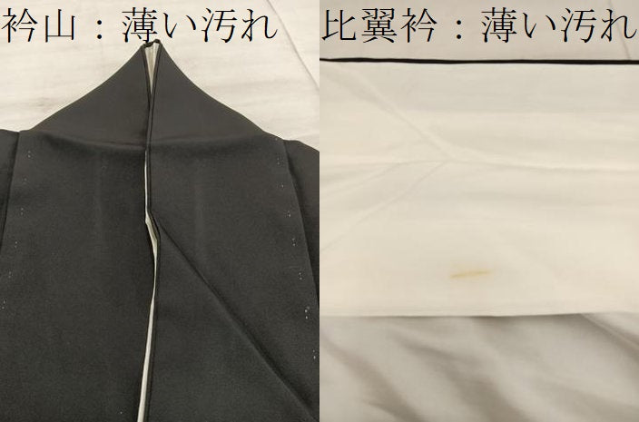平和屋着物■豪華黒留袖 駒刺繍 鳳凰花文 金銀糸 正絹 逸品 BAAX5658mz