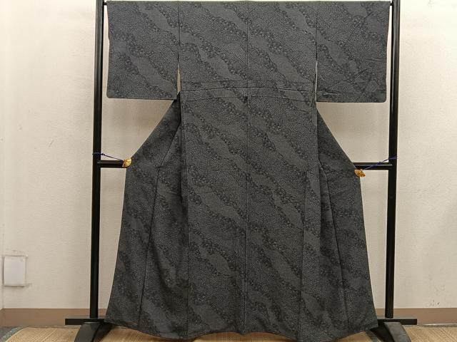 平和屋着物■江戸小紋 寄せ小紋柄 正絹 逸品 BAAX5679mz