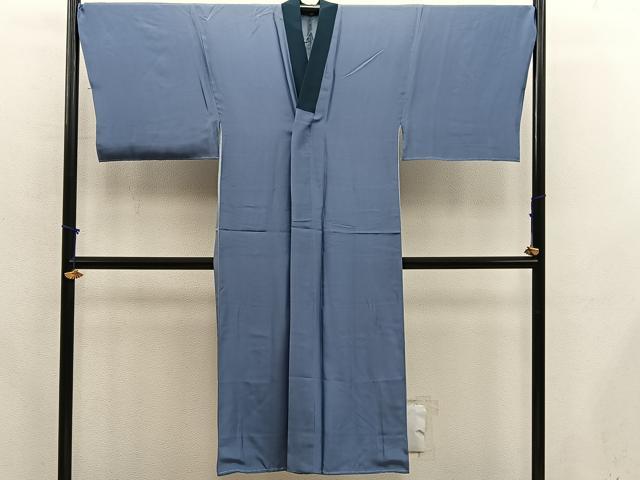 平和屋着物●男性 長襦袢 無双仕立て 樹林文 正絹 逸品 BAAX5704mz