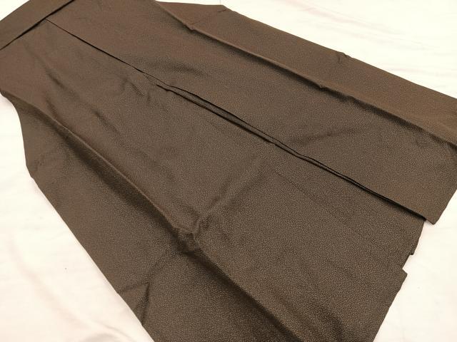 平和屋着物●男性 馬乗り袴 幾何学文様 正絹 逸品 BAAX5706mz
