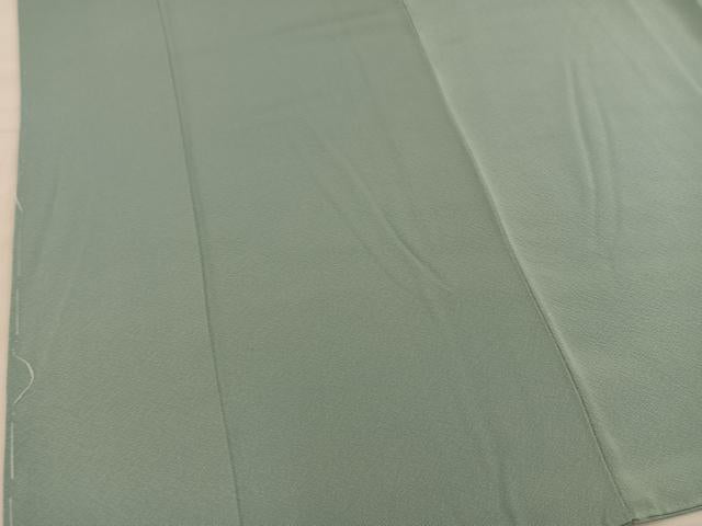 平和屋着物●上質な色無地 薄青色 正絹 逸品 BAAX5735mz