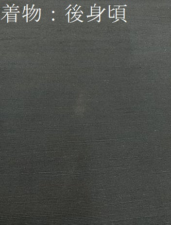 平和屋着物●男性 紬 アンサンブル キングサイズ 黒緑色 正絹 逸品 BAAX5752mz