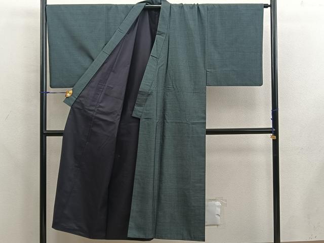平和屋着物●男性 本場大島紬 100亀甲 総詰め 正絹 逸品 BAAX5753mz