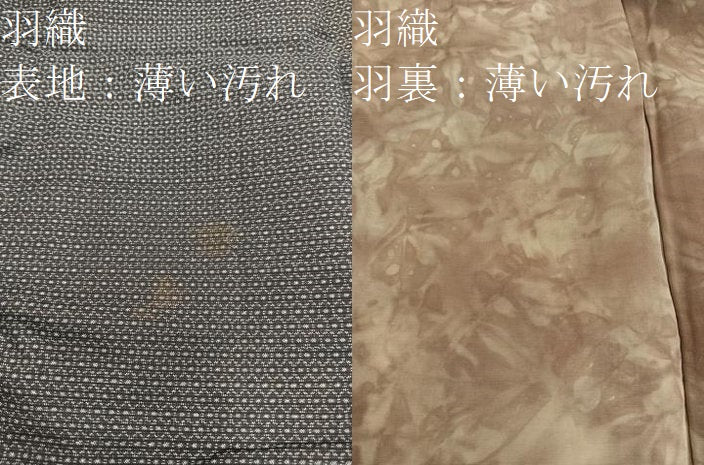 平和屋着物■男性 本場大島紬 アンサンブル 80亀甲 総詰め 正絹 逸品 BAAX5758mz