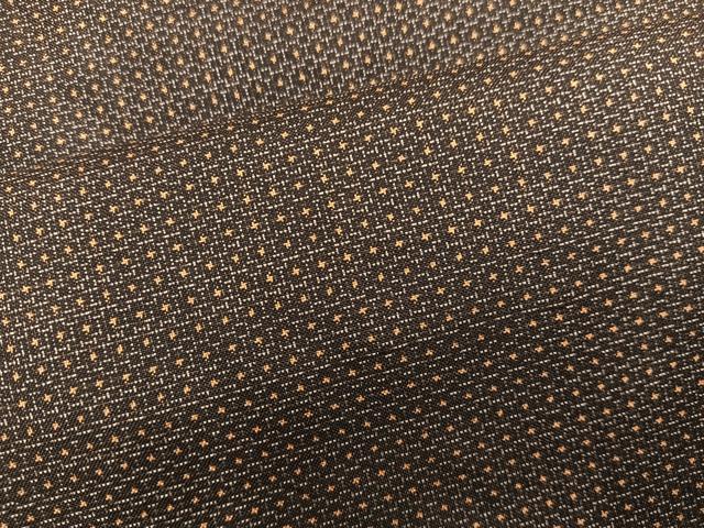 平和屋着物■男性 本場大島紬 アンサンブル 格子 正絹 逸品 BAAX5761mz