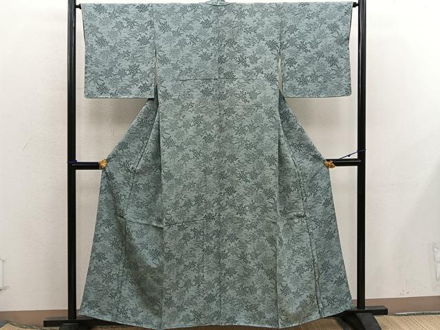 平和屋着物■上質な小紋 梅花文 鈴乃屋扱い 正絹 逸品 未使用 BAAX5811mz