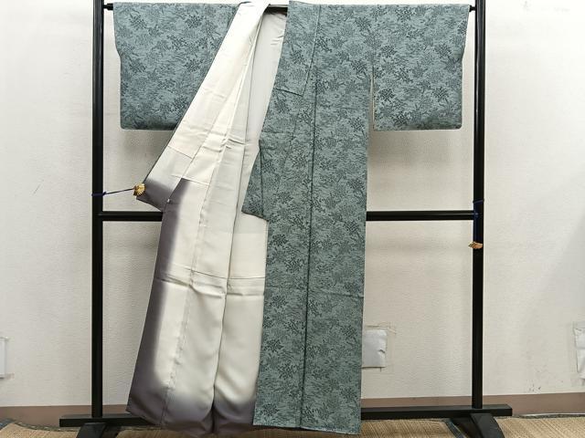 平和屋着物■上質な小紋 梅花文 鈴乃屋扱い 正絹 逸品 未使用 BAAX5811mz
