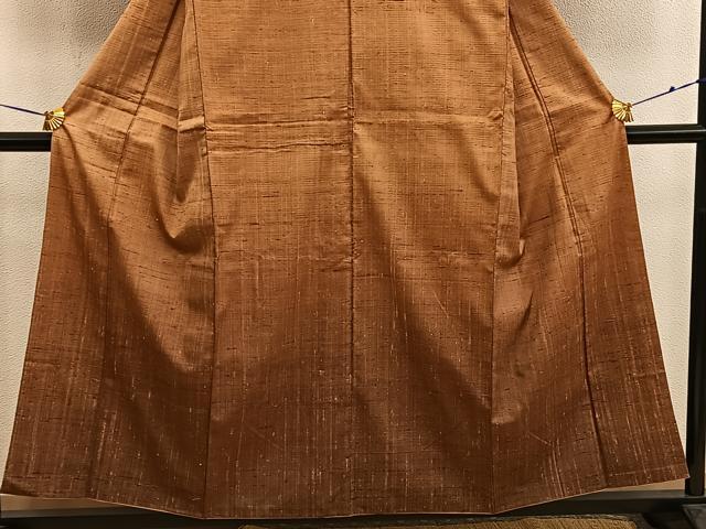 平和屋着物■色留訪問着 紬地 霞文 正絹 逸品 BAAX5891mz