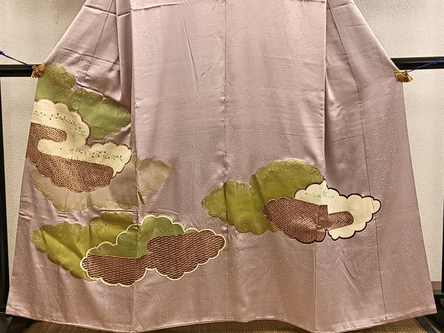 平和屋着物■豪華色留袖 駒刺繍 雲重ね亀甲花文 金彩 高島屋扱い 正絹 逸品 BAAX5943mz