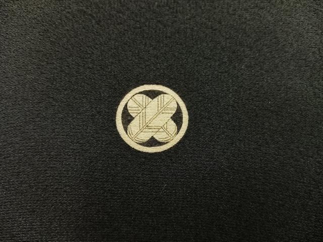 平和屋着物■豪華黒留袖 駒刺繍 飛鶴文 金彩 正絹 逸品 BAAX5951mz