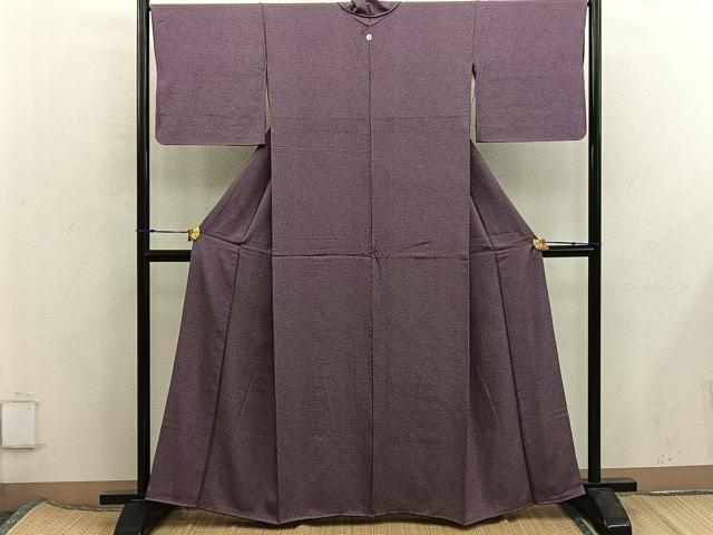 平和屋着物■江戸小紋 家内安全 正絹 逸品 BAAX5956mz