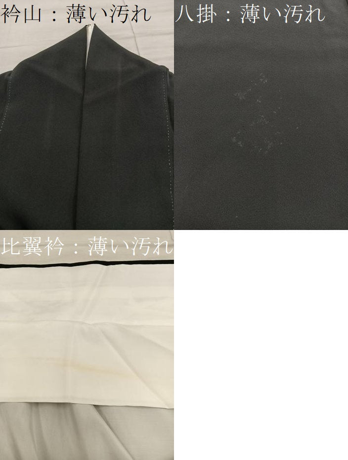 平和屋着物■豪華黒留袖 エ霞花文 金彩 正絹 逸品 BAAX5960mz
