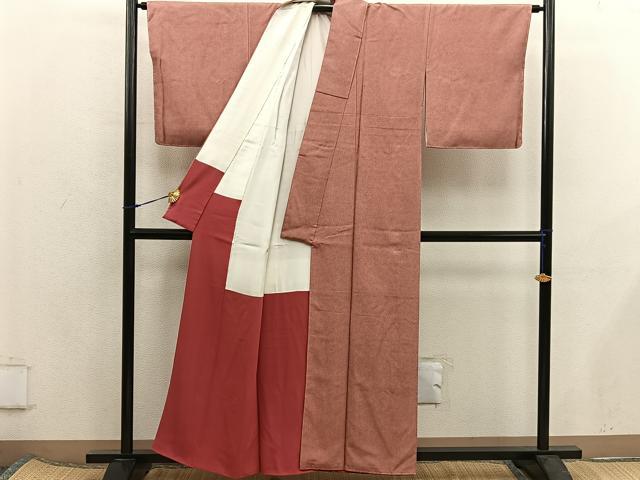 平和屋着物■江戸小紋 鮫小紋柄 正絹 逸品 BAAX5966mz