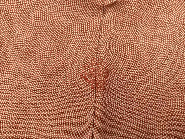 平和屋着物■江戸小紋 鮫小紋柄 正絹 逸品 BAAX5966mz