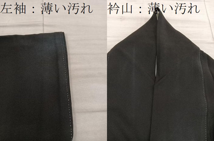 平和屋着物■豪華黒留袖 扇面鴛鴦花文 金彩 正絹 逸品 BAAX5982mz