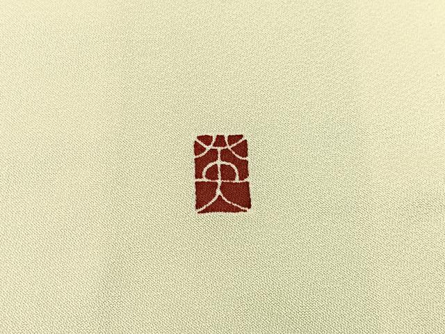 平和屋着物■訪問着 友禅 作家物 花鳥文 正絹 逸品 BAAX6007hj