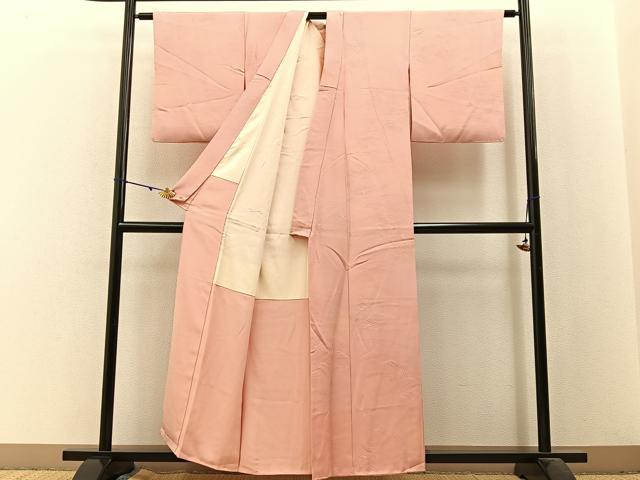 平和屋着物■上質な小紋 立波地紋 暈し染め 正絹 逸品 BAAX6018hj