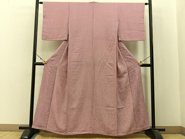 平和屋着物■訪問着 カトレア 正絹 逸品 BAAX6024hj