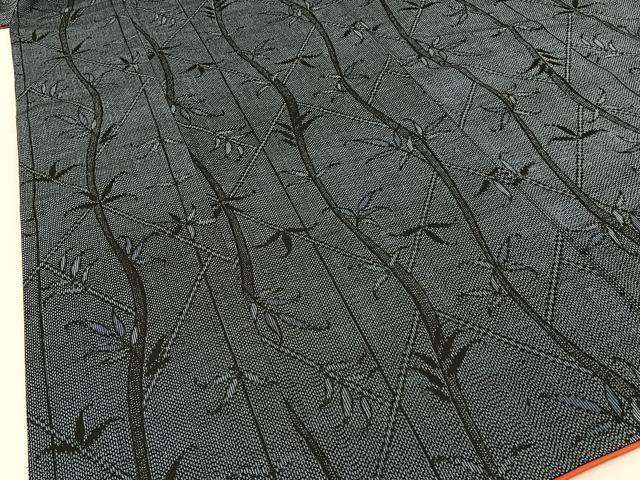 平和屋着物■上質な紬 草葉文 正絹 逸品 BAAX6030hj
