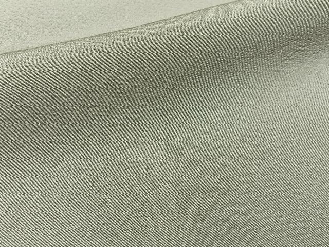 平和屋着物●上質な色無地 灰青色 正絹 逸品 BAAX6160hj